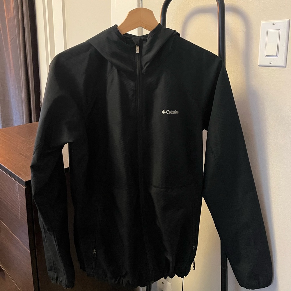 Columbia Black Full-Zip Jacket